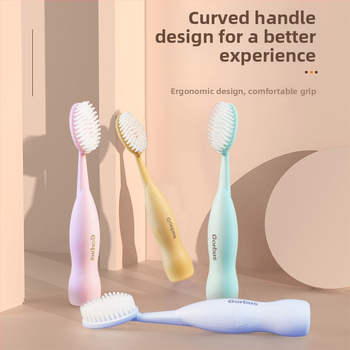 MY Οδοντόβουρτσα με Μεγάλη Κεφαλή, Ultra-fine Μαλακές Τρίχες, Υλικό: PP + άμυλο καλαμποκιού, Για Οδοντική Υγιεινή, Διάρκεια Ζωής 36 Μήνες