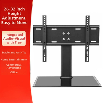 Držiak na televízor pre smart televízory, studená valcovaná oceľ, hmotnosť 10 kg, model 65