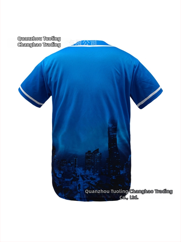 Baseballová bunda s krátkymi rukávmi, otvorená vpredu, 100% polyester, unisex