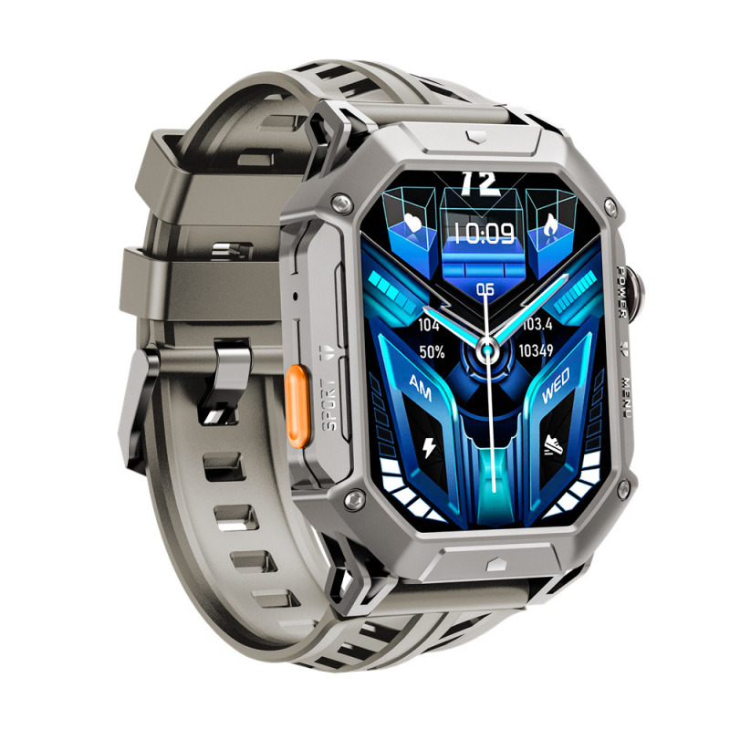 Himacom smart hodinky, Android kompatibilita, Bluetooth volania, TFT displej, magnetické nabíjanie, nie je vodotesný