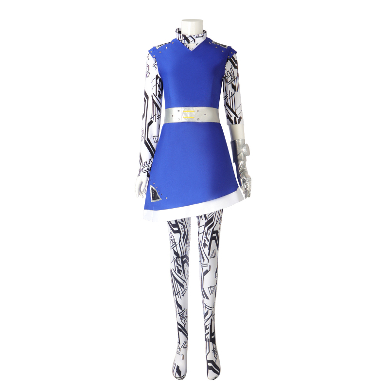 Zombie College cosplay kostim za scenu, unisex, tkanina od sintetičkih vlakana u smjesi (60% poliester u dva glavna materijala), ljeto 2023