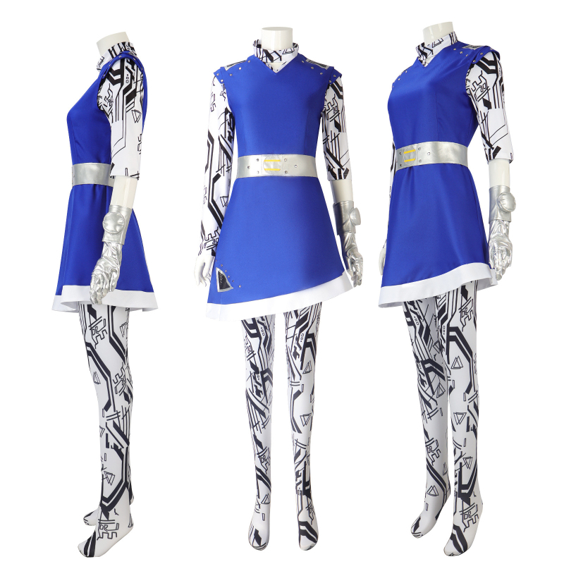 Zombie College cosplay kostim za scenu, unisex, tkanina od sintetičkih vlakana u smjesi (60% poliester u dva glavna materijala), ljeto 2023