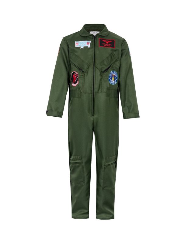 Cosplay pilotski set za unisex, poliester, ljeto 2025, za osobe mlađe od 17 godina — scenski kostim za igru uloga