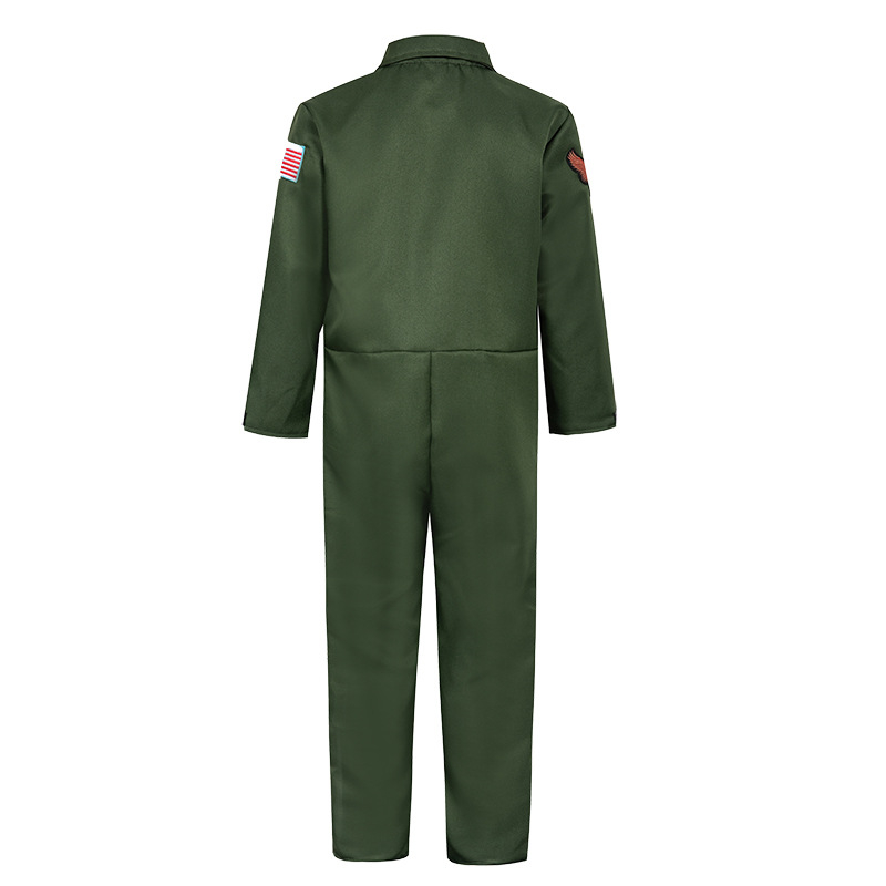 Cosplay pilotski set za unisex, poliester, ljeto 2025, za osobe mlađe od 17 godina — scenski kostim za igru uloga