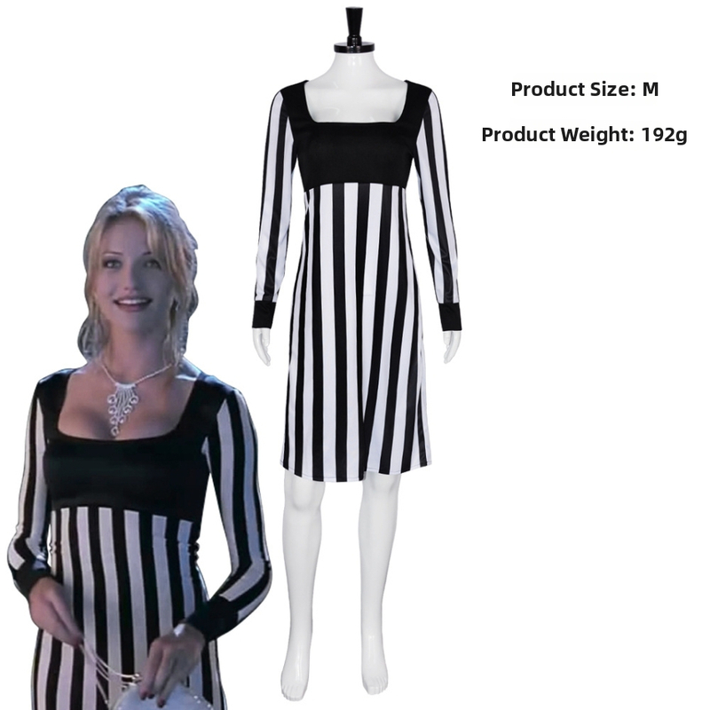 Cosplay šaty inšpirované Tina Carlisle pre ženský scénický kostým; zmes tkanín: 80-90% elastan, <30% polyester; leto 2024.