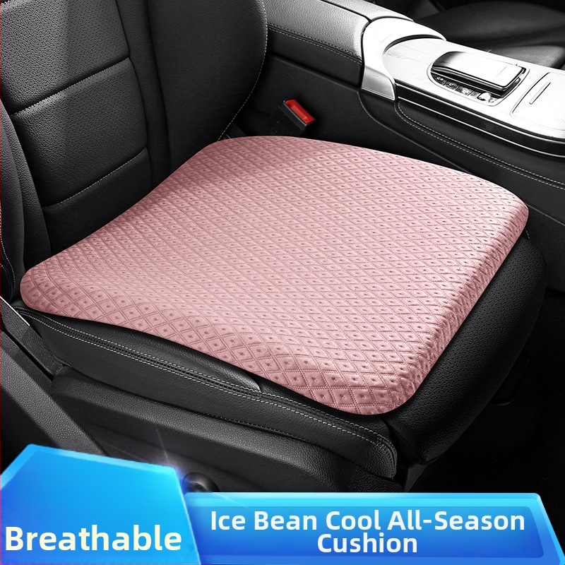 Memory foam vankúš na sedadlo do auta s Ice Silk, ventilovaný a priedušný, vhodný pre auto, kanceláriu, nákladné auto a študenta - Shukati