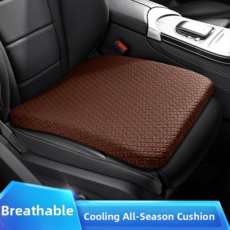 Memory foam vankúš na sedadlo do auta s Ice Silk, ventilovaný a priedušný, vhodný pre auto, kanceláriu, nákladné auto a študenta - Shukati
