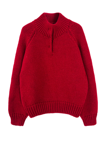 Γυναικείος πλεκτός πουλόβερ σε κορεάτικό στυλ με μισουψηλό γιακά, ακρυλικό πλέξιμο, μακριά μανίκια, φαρδιά γραμμή