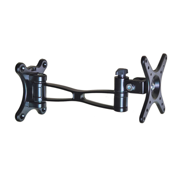 Suport de perete pentru monitor, din aliaj de aluminiu, rotativ și telescopic, cu trei brațe, capacitate 5-10 kg