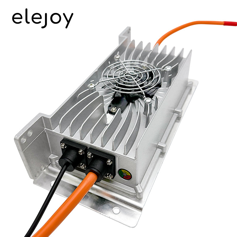 Elejoy visokoučinkoviti prilagodljivi punjač litij baterije za golf kolica, 48V 20A, 1000W, vodootporan LED indikator, ulaz AC 180–240V