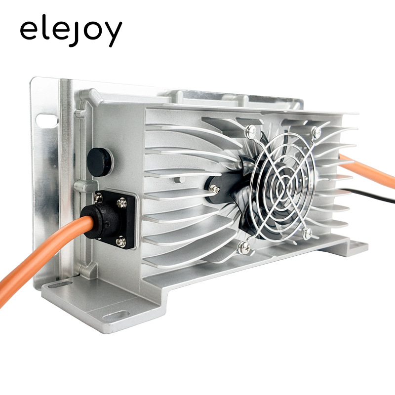 Elejoy visokoučinkoviti prilagodljivi punjač litij baterije za golf kolica, 48V 20A, 1000W, vodootporan LED indikator, ulaz AC 180–240V