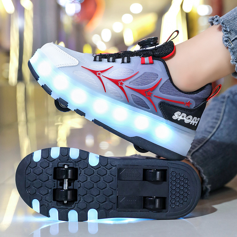 Dječje tenisice Heelys, unisex, s četiri kotača, PU kotači