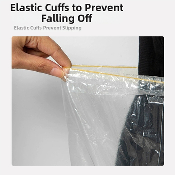 Jednorazové PE návleky na topánky, jednoduchý štýl, bez loga, bez prispôsobovania