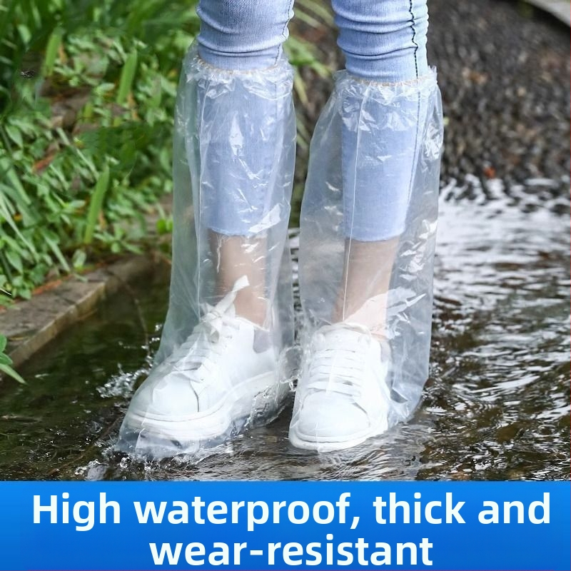 Jednorazové PE návleky na topánky, jednoduchý štýl, bez loga, bez prispôsobovania