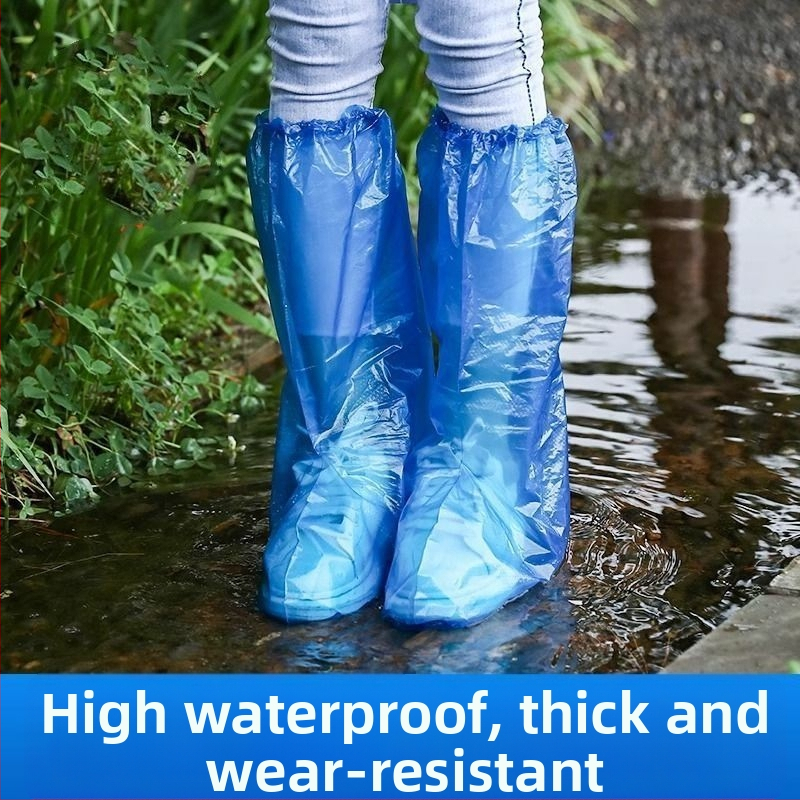 Jednorazové PE návleky na topánky, jednoduchý štýl, bez loga, bez prispôsobovania