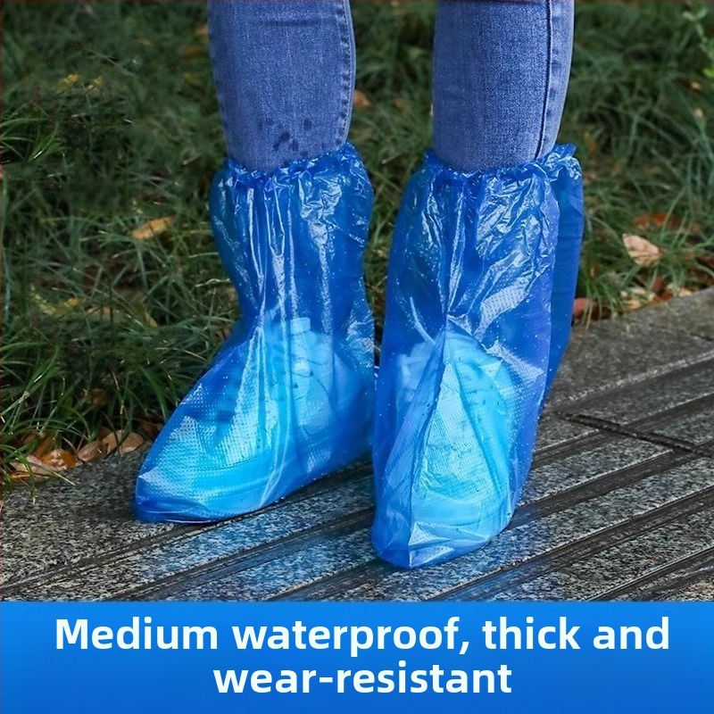 Jednorazové PE návleky na topánky, jednoduchý štýl, bez loga, bez prispôsobovania