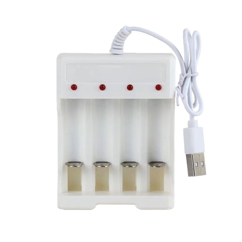 USB punjač za baterije, 4 utora AA/AAA Ni-MH/Ni-Cd – ulaz 5V 1A, izlaz 2×1.2V 0.25A, Climb the Peak