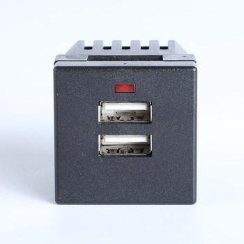 WMZDGH Dvostruki USB punjač za mobitel, Izlaz 5V 2.1A, Ulaz 60-240V, USB power supply serija
