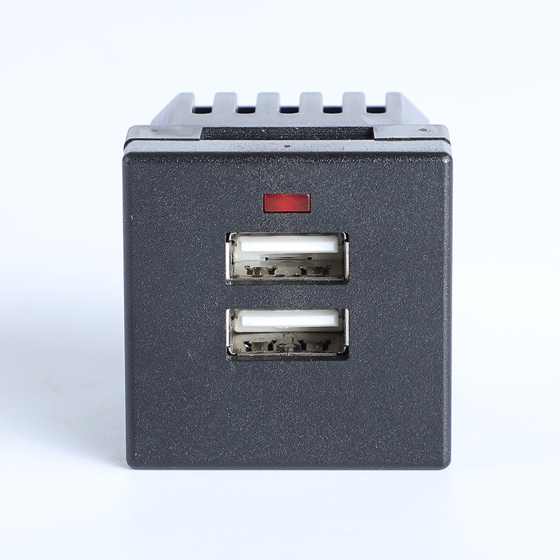 WMZDGH Dvostruki USB punjač za mobitel, Izlaz 5V 2.1A, Ulaz 60-240V, USB power supply serija