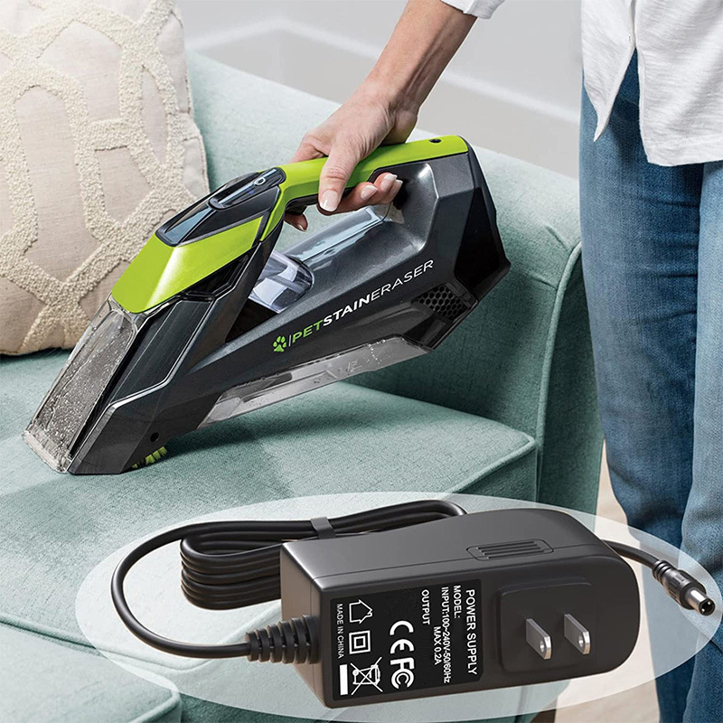 Punjač-adapter za bežični ručni usisavač Bissell i uređaj za čišćenje podova – Xintai, Ulaz: 100-240V AC 50-60Hz, Izlaz: 630, FCC, Za bateriju
