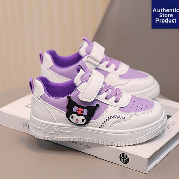 Παιδικά αθλητικά παπούτσια για όλες τις εποχές, PU επάνω μέρος, διαπνέον, αντιολισθητική σόλα από καουτσούκ, μπροστινό δέσιμο με κορδόνια, unisex