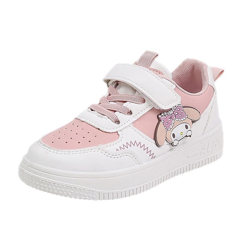 Παιδικά αθλητικά παπούτσια για όλες τις εποχές, PU επάνω μέρος, διαπνέον, αντιολισθητική σόλα από καουτσούκ, μπροστινό δέσιμο με κορδόνια, unisex