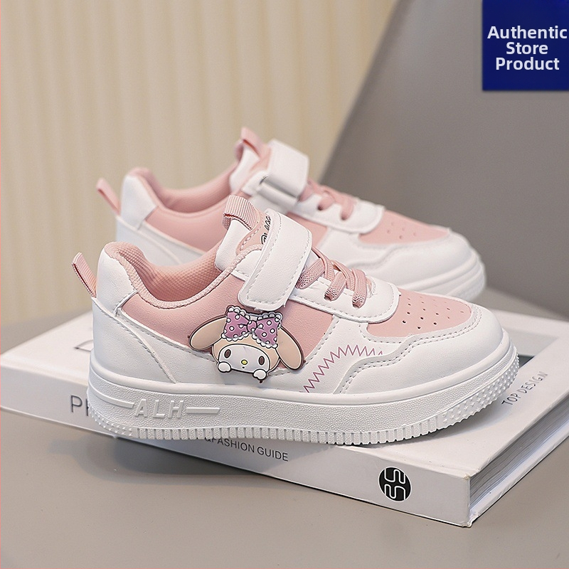 Παιδικά αθλητικά παπούτσια για όλες τις εποχές, PU επάνω μέρος, διαπνέον, αντιολισθητική σόλα από καουτσούκ, μπροστινό δέσιμο με κορδόνια, unisex