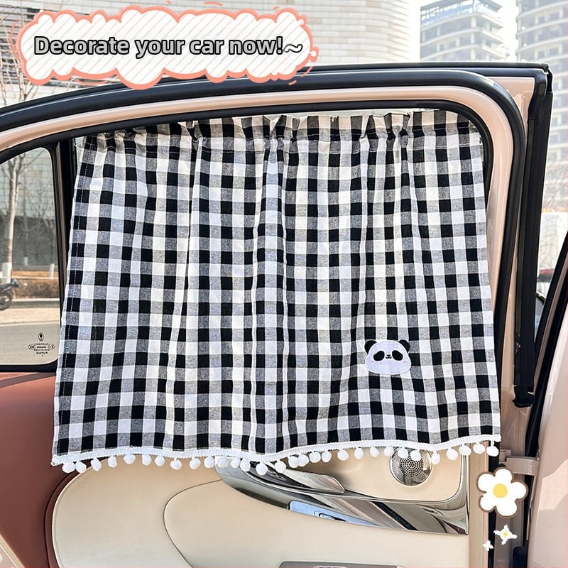 Feather Κουρτίνα ηλιοπροστασίας αυτοκινήτου για παιδιά – Βαμβάκι, Διαφανής τύπος, Κρεμαστή, Συμβατό με όλα τα μοντέλα, Διαθέσιμη προσαρμογή