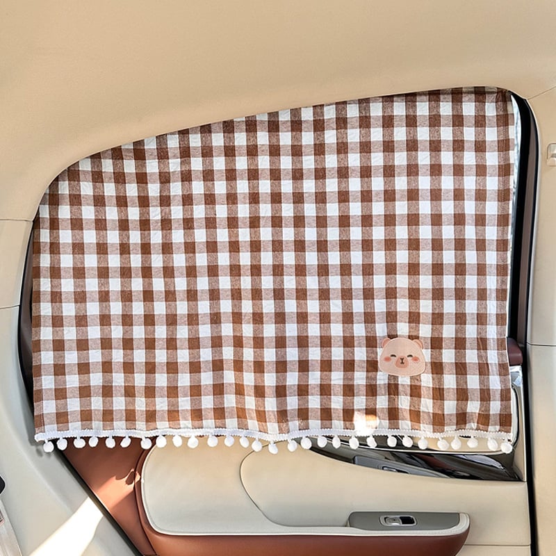 Feather Κουρτίνα ηλιοπροστασίας αυτοκινήτου για παιδιά – Βαμβάκι, Διαφανής τύπος, Κρεμαστή, Συμβατό με όλα τα μοντέλα, Διαθέσιμη προσαρμογή