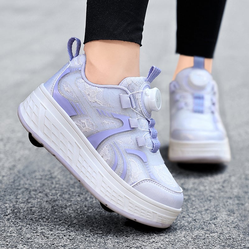 Heelys za djecu: četveroručne niskoprofilne rolne tenisice za djevojčice