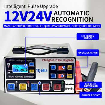 Punjač baterija za auto – Leaping Flag, ulaz 100–240V AC, izlaz DC 12–24V, za baterije