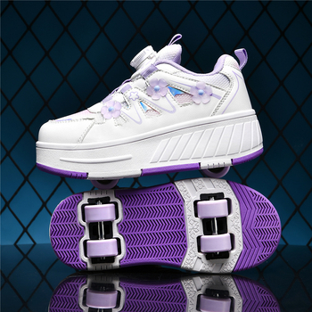 Heelys za djevojčice s osam kotača, PU kotači, model A-9933, marka Yixi