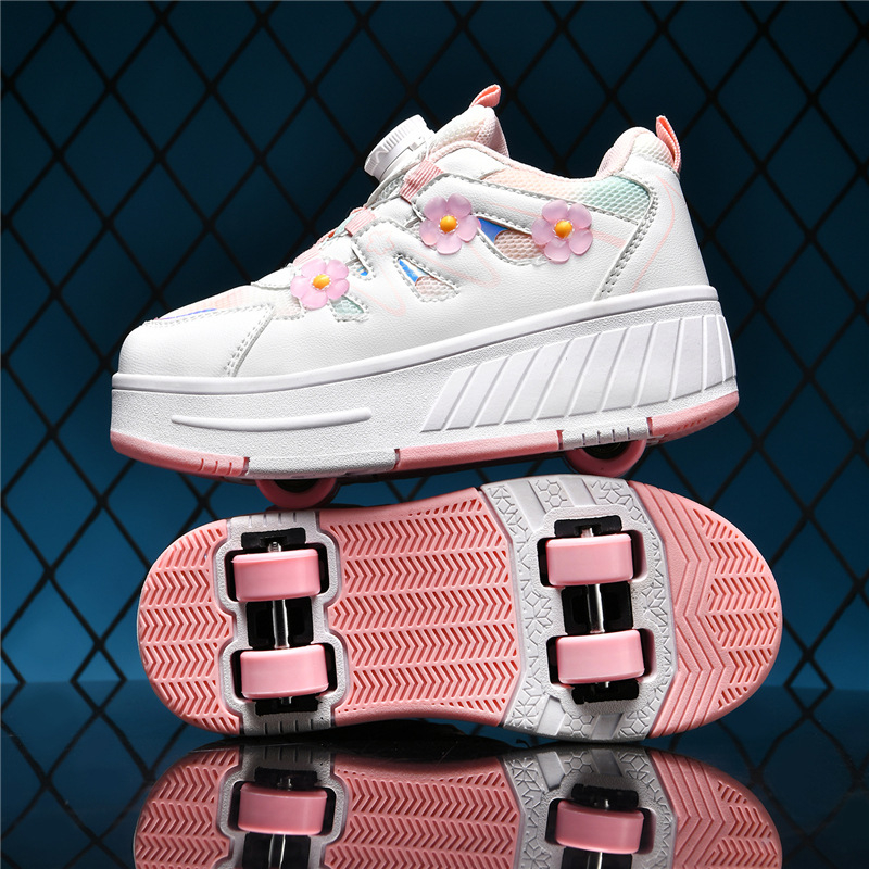 Heelys za djevojčice s osam kotača, PU kotači, model A-9933, marka Yixi