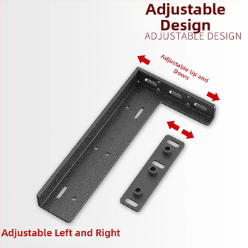 Βάση τοίχου για ράφι – τρίγωνος σκελετός από ανοξείδωτο ατσάλι, μοντέλο DSGXFJM, σύγχρονο μινιμαλιστικό στυλ, μάρκα Shouli