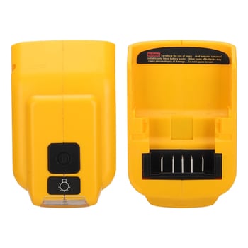 Quanta DW serija USB adapter za DeWalt 14.4–18V Li‑ion bateriju – DCB090, ulaz 5V 2.1A, izlaz 5V 2.1A