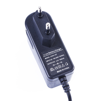Punjač litijeve baterije za Fascia Gun Massager — ulaz 220V, izlaz DC8.4V1A, CE certifikat, serija: punjač litijevih baterija