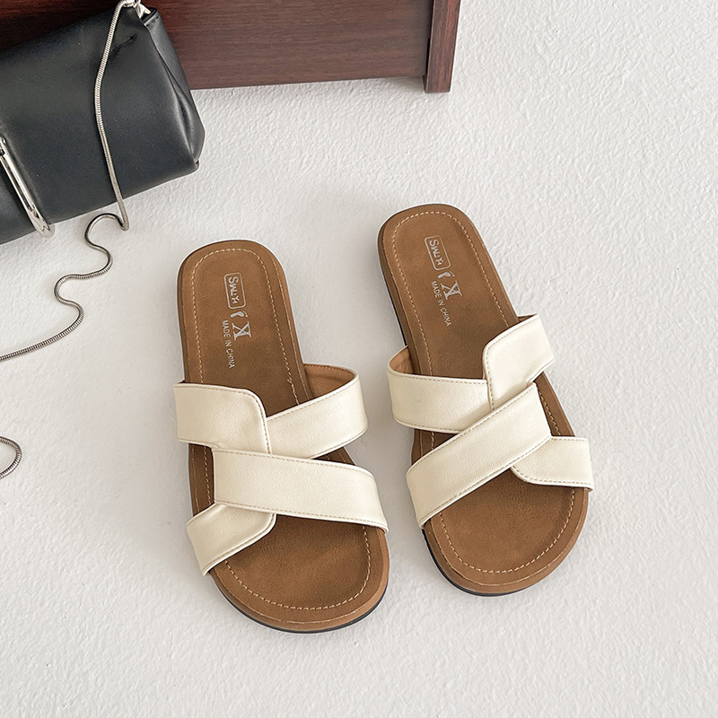 Ženske slip-on sandale za plažu – PU gornji dio, PU đon, brzo sušenje, prozračnost