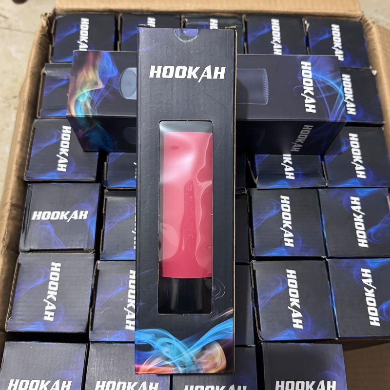Plastični shisha bong s uklonjivim i lako čišćenjem dizajnom – prenosni za vanjsku uporabo, pogodan za dom i auto, mogućnost tiska logotipa
