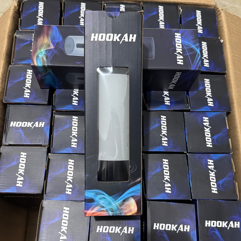Plastični shisha bong s uklonjivim i lako čišćenjem dizajnom – prenosni za vanjsku uporabo, pogodan za dom i auto, mogućnost tiska logotipa