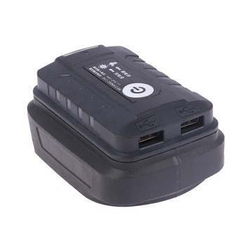 Makita lítiumakkumulátor-adapter munka lámpához és kettős USB hordozható töltő