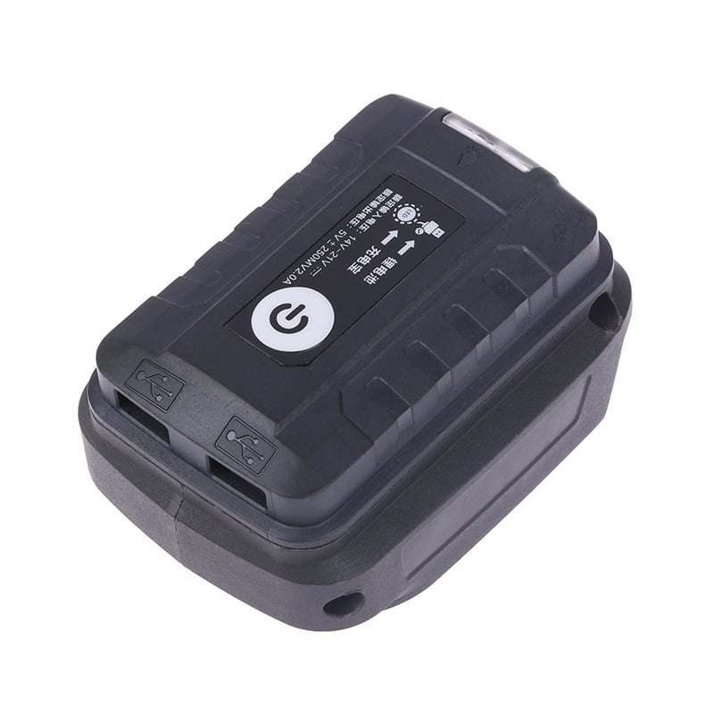 Makita lítiumakkumulátor-adapter munka lámpához és kettős USB hordozható töltő