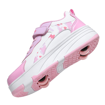 Heelys tenisice s dvostrukim redom kotačića, TPU kotači, pogodne za muškarce, žene i djecu