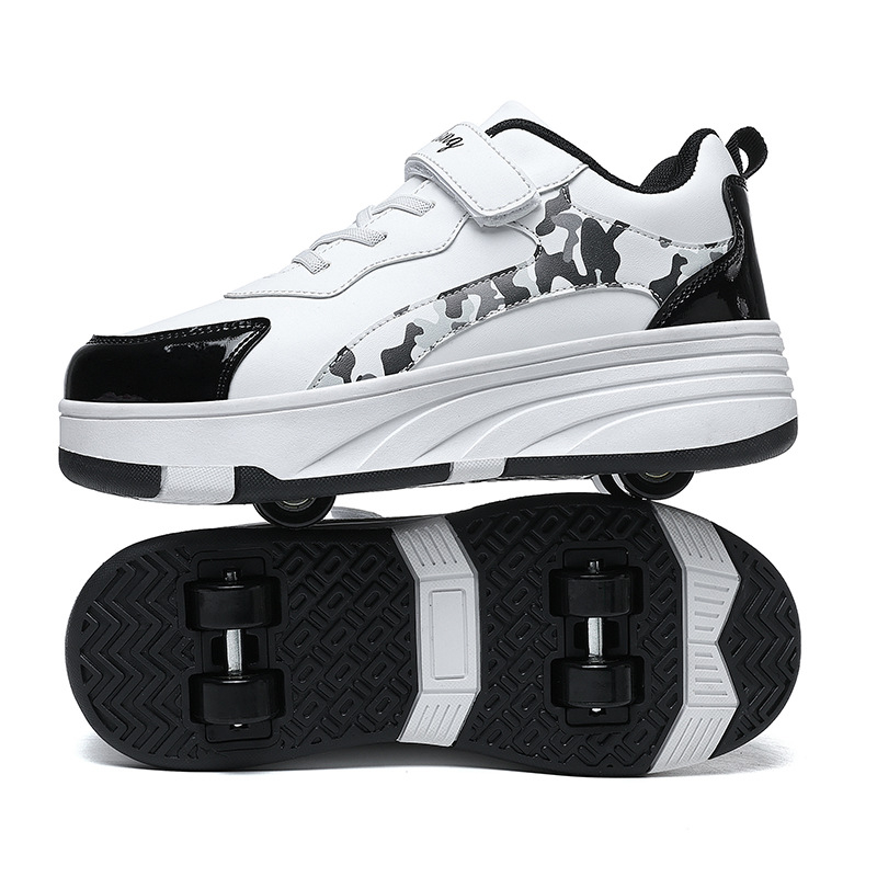 Heelys tenisice s dvostrukim redom kotačića, TPU kotači, pogodne za muškarce, žene i djecu
