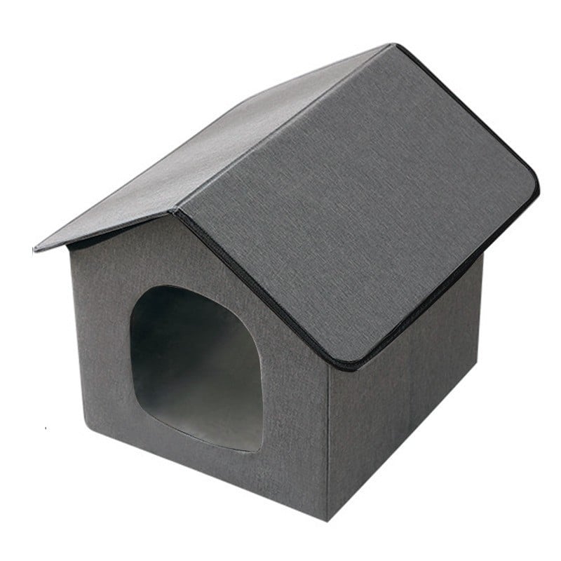 PETFIELD сгъваема външна котешка къща — Oxford плат, дебела PP дъска и PEVA, влагоустойчива