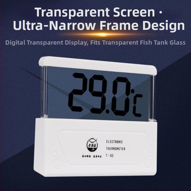 Toplomjer za akvarij — tekućekristalni materijal; Funkcija: mjerenje temperature (Materijal: tekućekristalni; Kategorija: Toplomjer za akvarij; Funkcija: Mjerenje temperature)