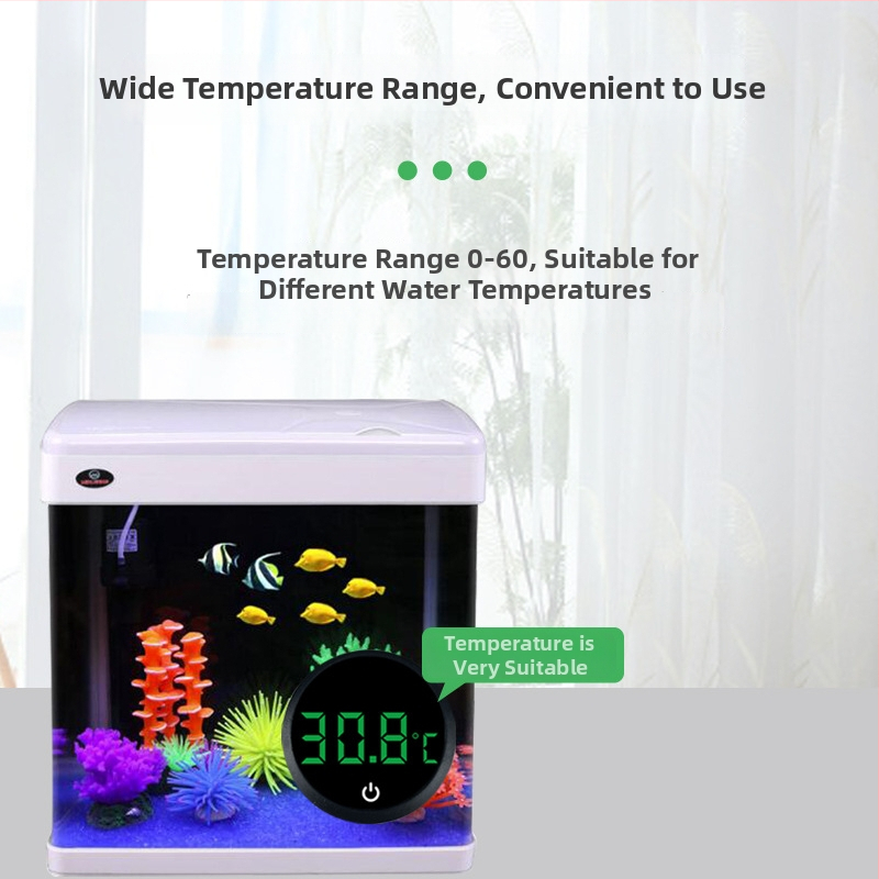 Elektronički termometar za vodu za akvarij i spremnik za kornjače, visokoprecizan digitalni prikaz, ABS kućište, podrijetlo Hebei Hengshui