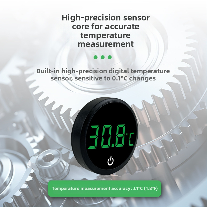 Elektronički termometar za vodu za akvarij i spremnik za kornjače, visokoprecizan digitalni prikaz, ABS kućište, podrijetlo Hebei Hengshui