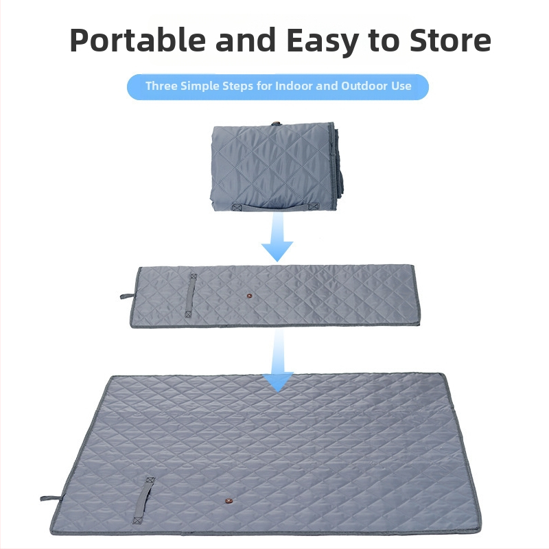 Охлаждаща подложка за котки, всесезонна, платнена, преносима и миеща се, произход Дзянсу