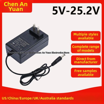Punjač za litij baterije 25,2V/16,8V/21V – ulaz 25,2V, izlaz 25,2V1A, serije 5V/7,4V/8,4V/12,6V/16,8V/24V/25,2V, kompatibilan s 18650 polimernim ćelijama