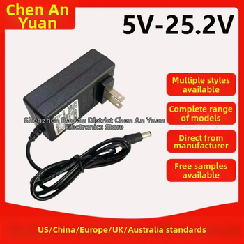 Punjač za litij baterije 25,2V/16,8V/21V – ulaz 25,2V, izlaz 25,2V1A, serije 5V/7,4V/8,4V/12,6V/16,8V/24V/25,2V, kompatibilan s 18650 polimernim ćelijama